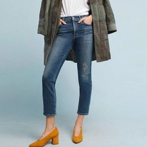 Citizens of humanity Cara high waist ankle jeans, size 28